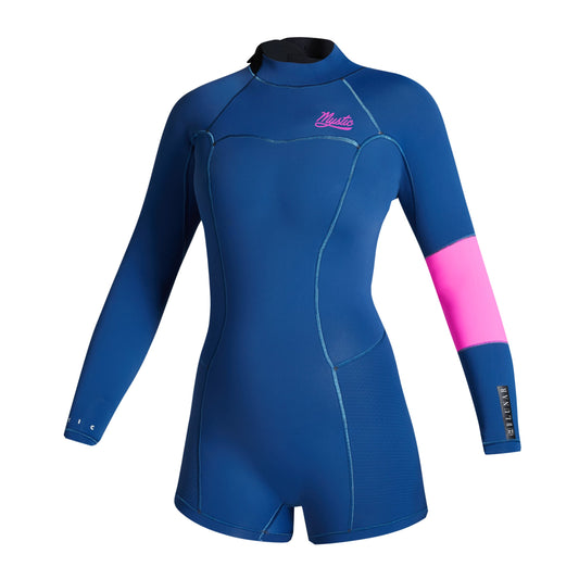 2022-23 Mystic Lunar Longarm Shorty 2/2mm Bzip Women