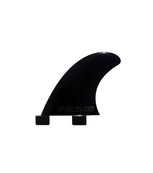 FCS GL Side Fins Natural Glass Flex Sidebite Fins with Fin Key