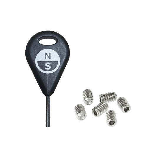 2024 North Grub Screw Kit (FCS) | Steel Grey