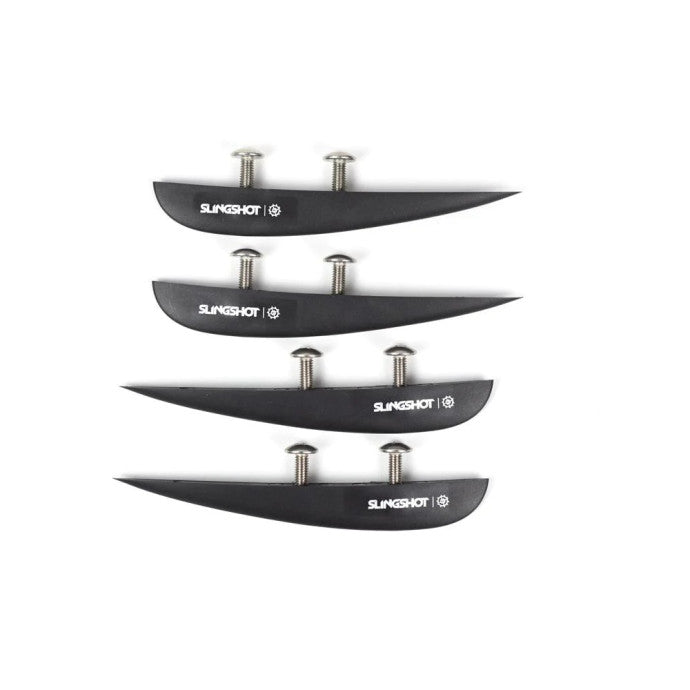 Slingshot 6" Wake Fin- pack of 4, Black V2