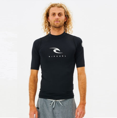 Rip Curl Corps Short Sleeve Uv Tee Black 12Jmrv