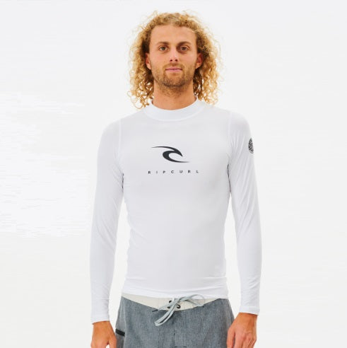 Rip Curl Corps Long Sleeve Uv Tee White 12Imrv