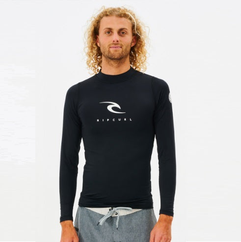 Rip Curl Corps Long Sleeve Uv Tee Black 12Imrv