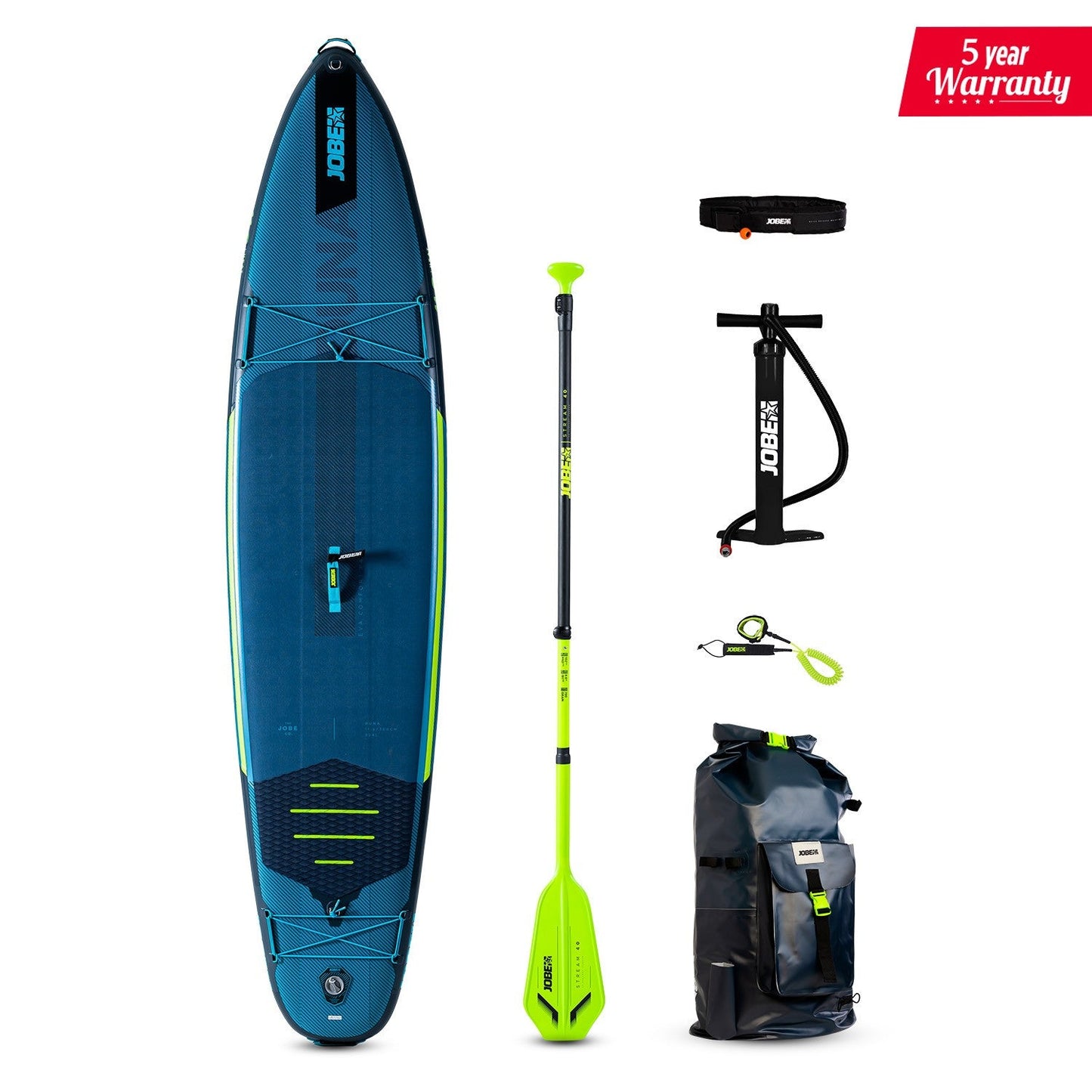 Jobe Duna 11.6 Inflatable Paddle Board Package