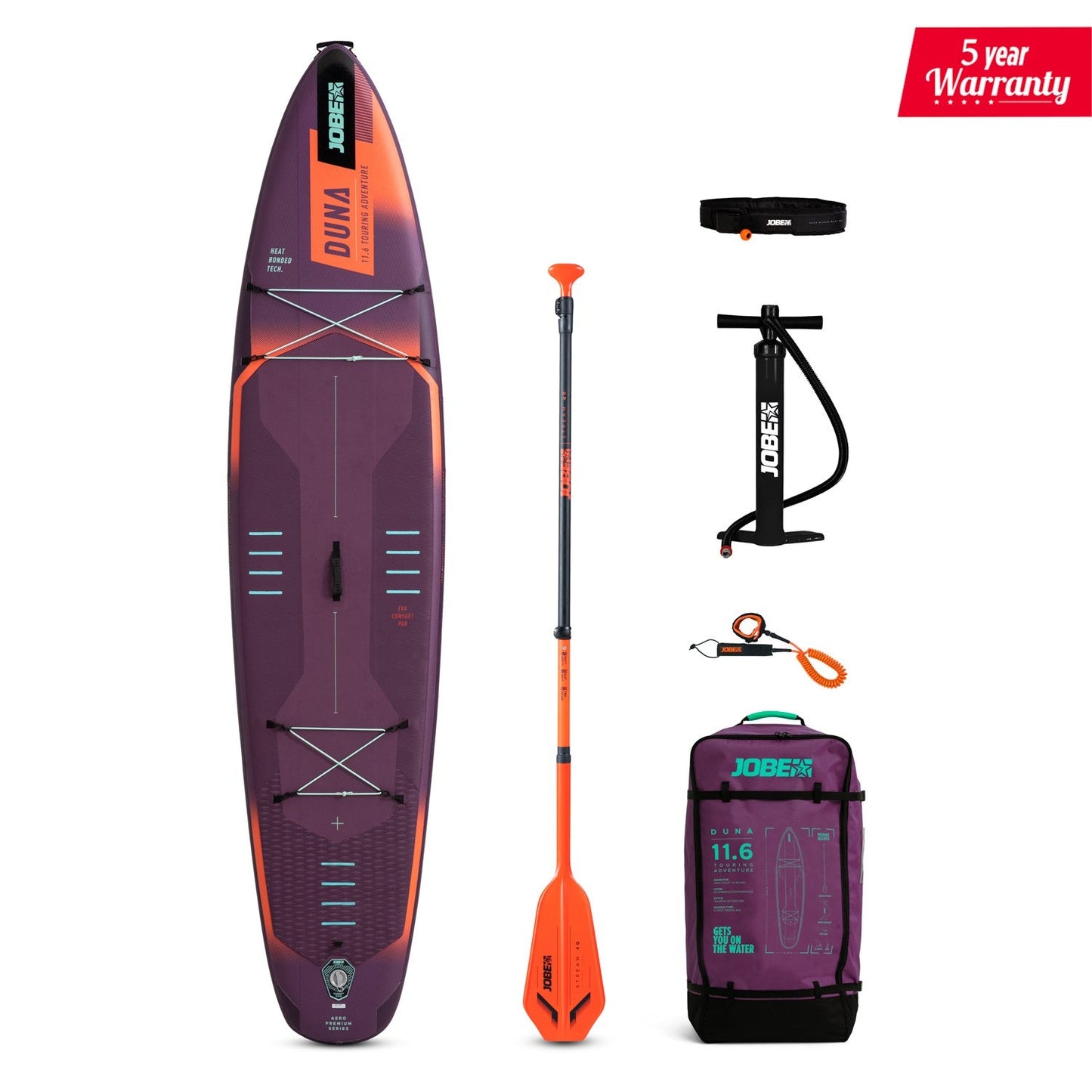 Jobe Aero Duna SUP Board 11.6 Package
