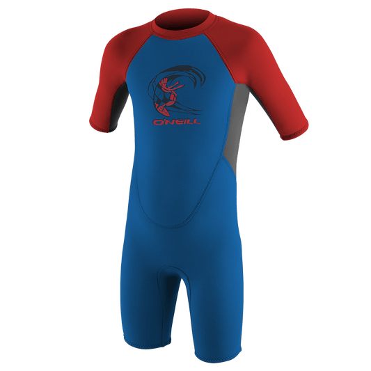 O'Neill Toddler Reactor-2 2mm Back Zip S/S Spring - Boys