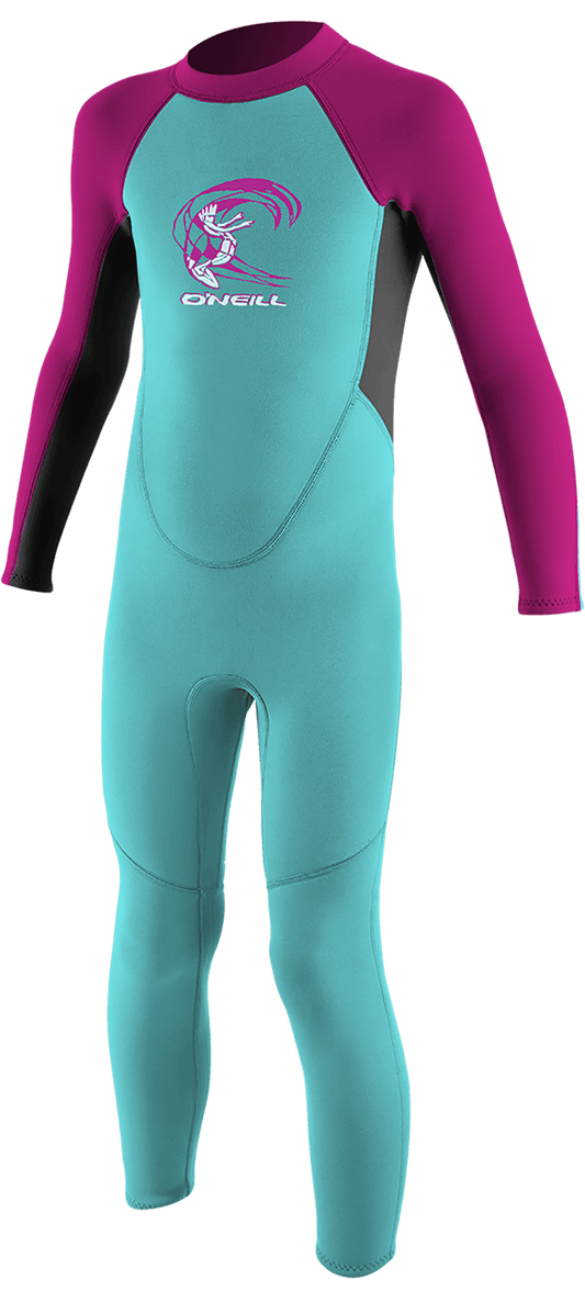 O'Neill Toddler Reactor-2 2mm Back Zip Full - Girls