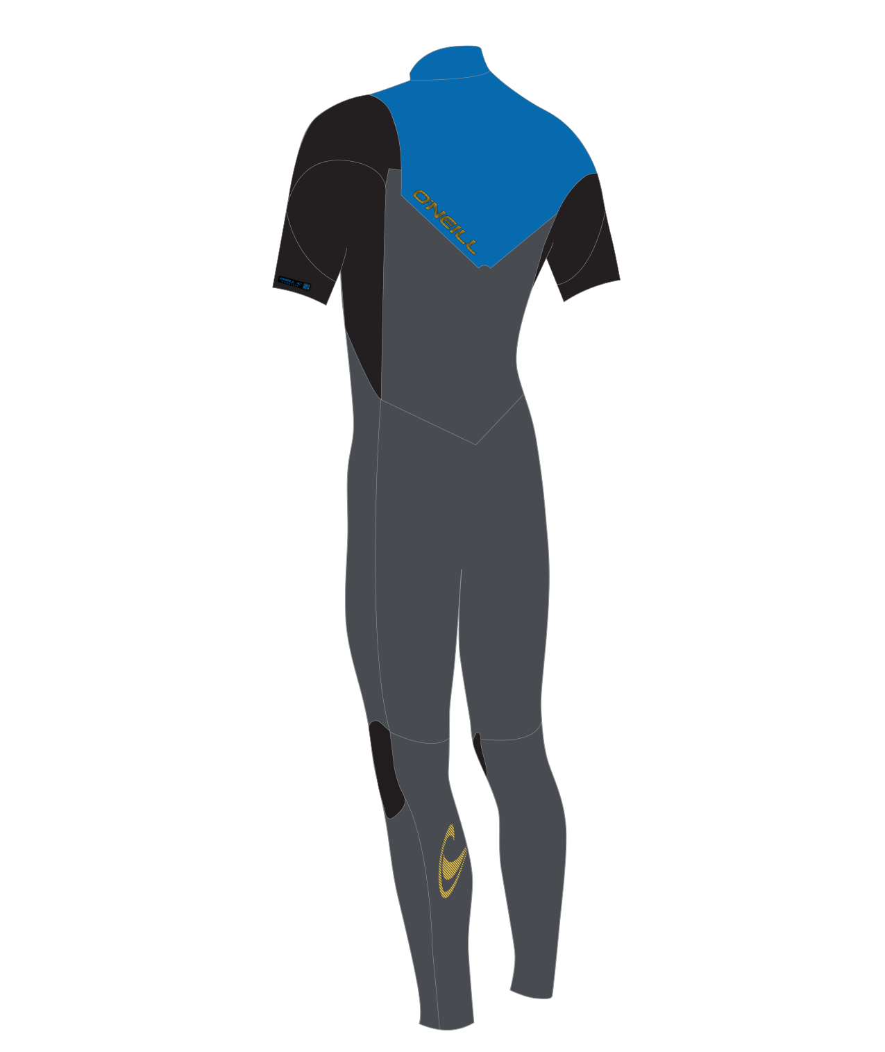 O'Neill Hammer 2mm Chest Zip S/S Full