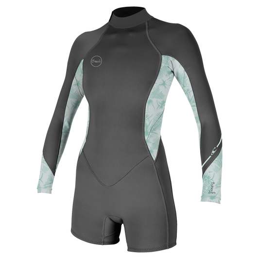 O'Neill Wms Bahia 2/1 Back Zip L/S Spring