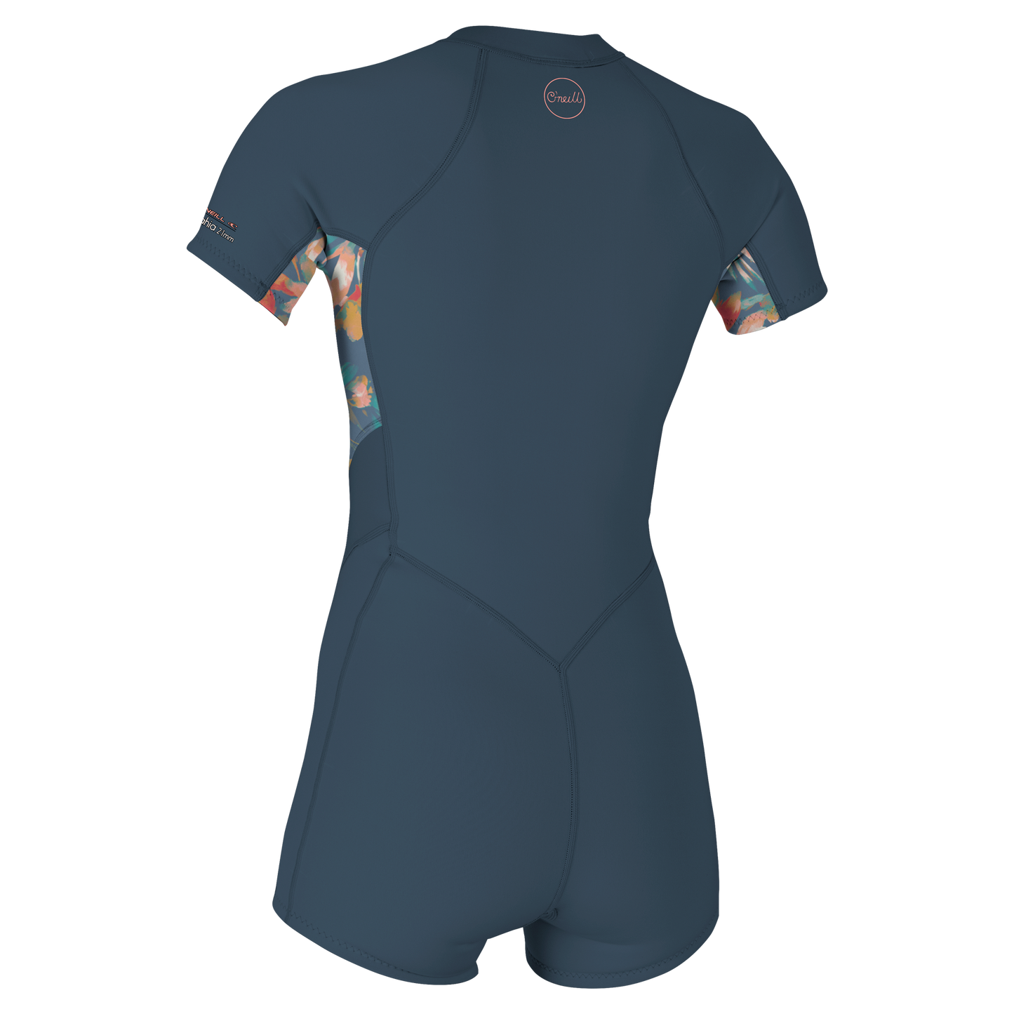 O'Neill Wms Bahia 2/1 Front Zip S/S Spring