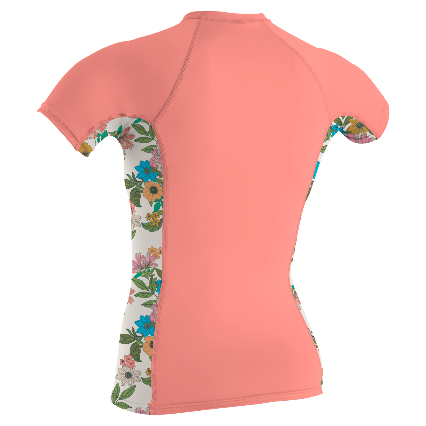 O'Neill Wms Side Print S/S Rash Guard