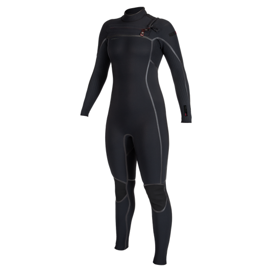 O'Neill Wms Hyperfreak Fire 5/4+ Chest Zip Full - Fullsuit / Front-zip