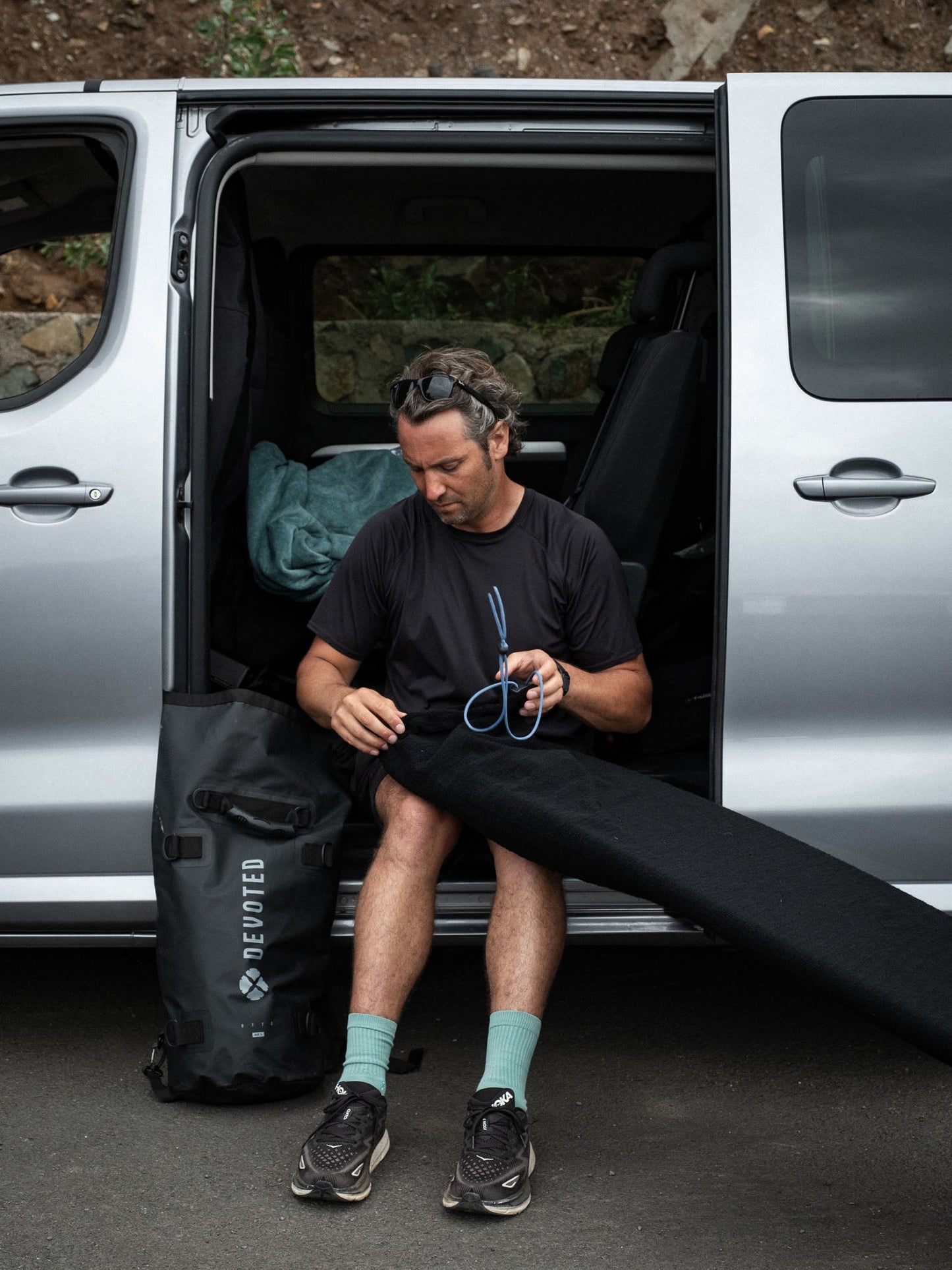 Devoted Fish Stretch Sock