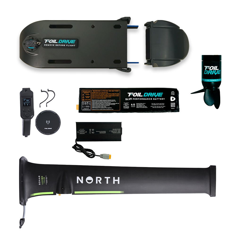 Foil Drive Assist Slim | NORTH UHM80 Integrated Mast