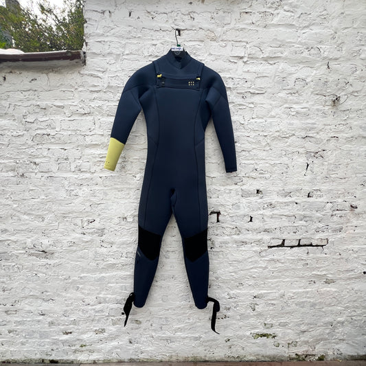 Mystic Dazzled Fullsuit 5/3mm Double Fzip Women - Night blue USED