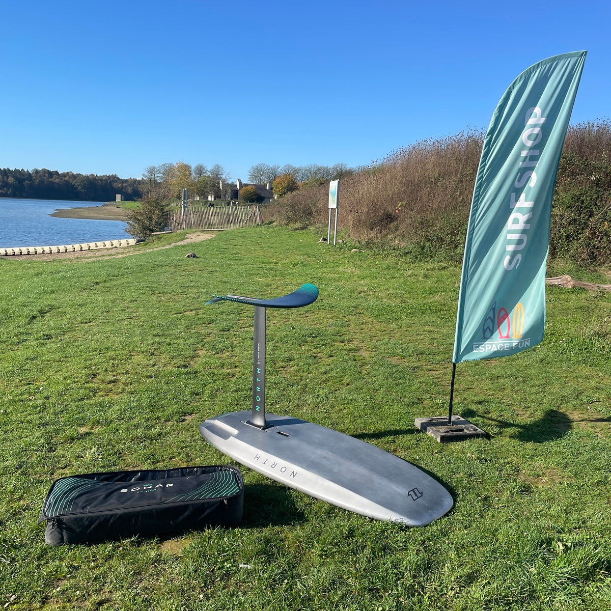 Pack North Seek 6'4 132L + North Sonar Carbon CF85cm with FW 2200 | USED / GRADE B