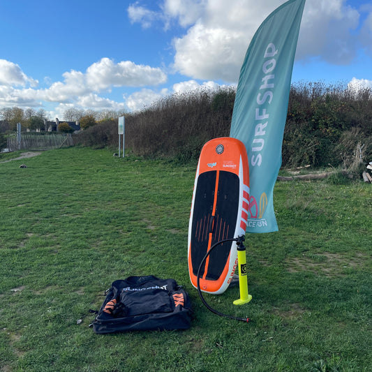 Slingshot I-FLY Inflatable wingboard 5'3 105L Complete with bag & Pump | USED / GRADE A