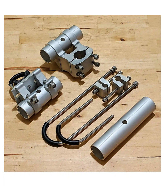 Moved By Bikes - Longboard Rack MOUNTING SET