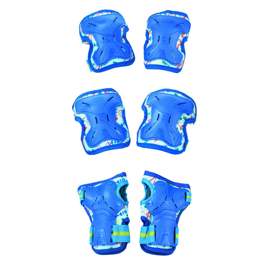 Micro Impact knee, wrist, and elbow protectors for children