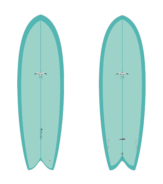 Takayama Humu Fish - Tuflite - FCS II - 2 Fin