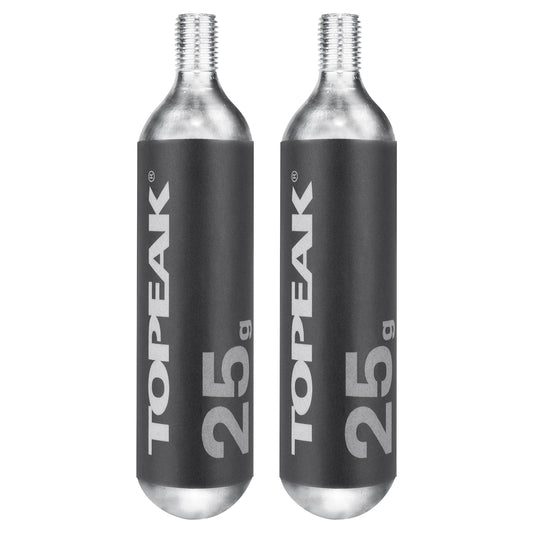 Topeak CO2 Cartridge 25g Threated (2 pieces)