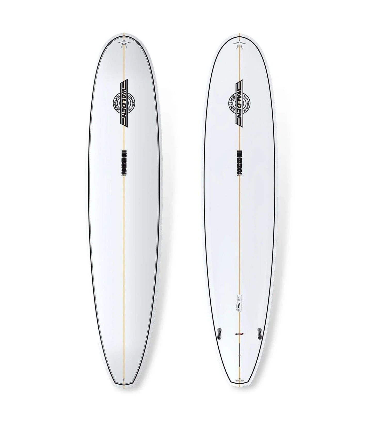 Walden Mega Magic - Fusion HD - FCS II - 2 + 1 Fin FACTORY SECOND