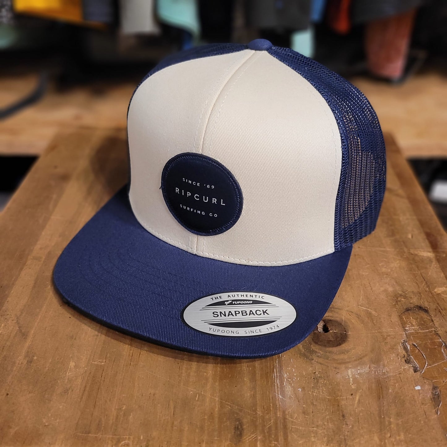 Rip Curl Routine Trucker Ccabr9 Light Blue