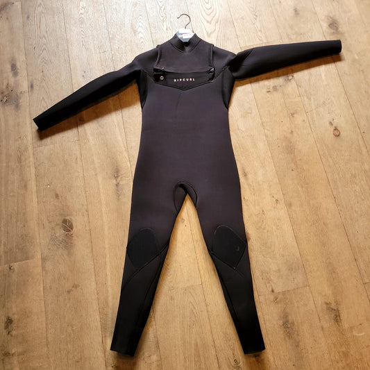 Rip Curl Junior Dawn Patrol 5/3 C/Z St Fullsuit Junior Black Wsmypb - 16Y | USED / GRADE A