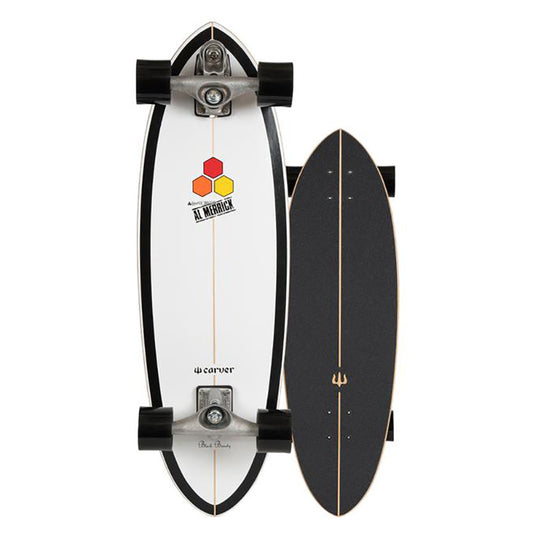 Carver 31.75" CI Black Beauty Surfskate Complete - Surfskate Completes