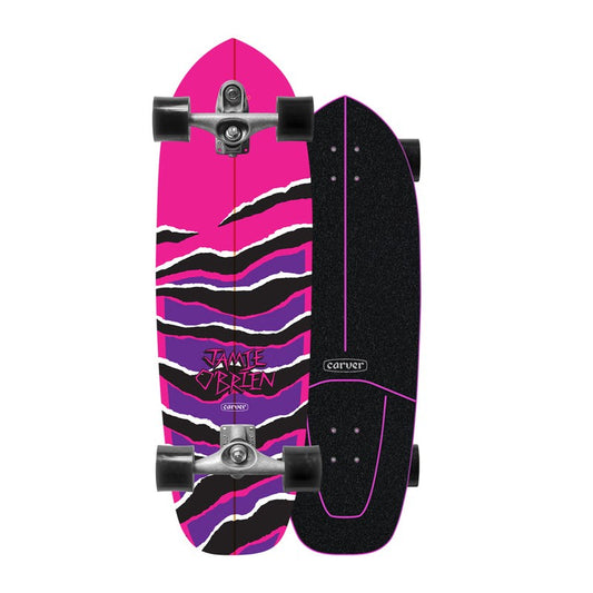 Carver Job Pink Tiger 33" Surfskate Complete - Surfskate Completes