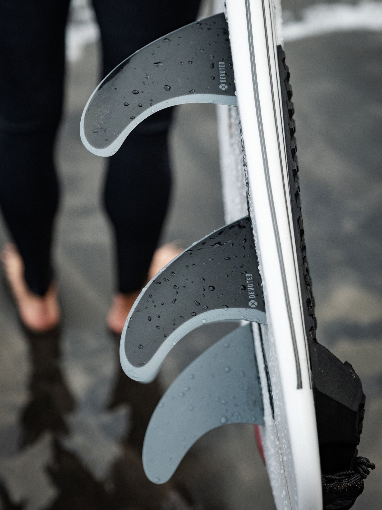 Devoted Csf Dual Tab Quad Fibreglass Fin Set