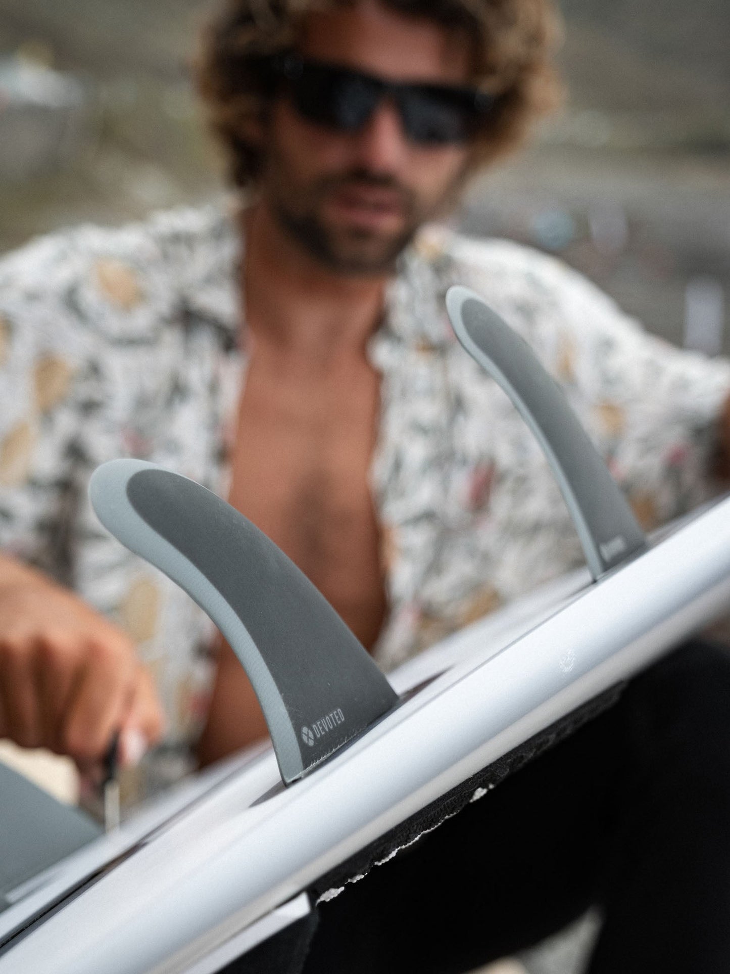 Devoted Csf Single Tab Quad Fibreglass Fin Set