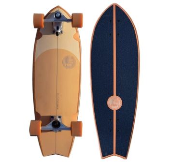 Slide Surf Skateboards Fish 3/4 Patch