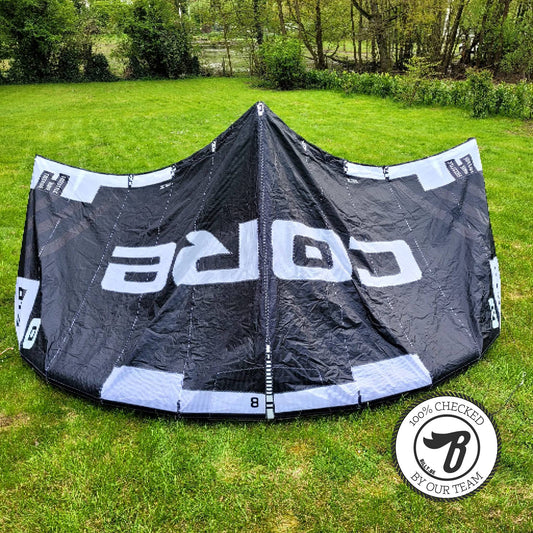 2022 Core 8m GTS6 Kite Only w/bag BLACK | USED / GRADE A