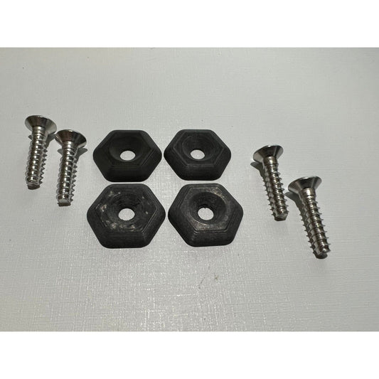 Armstrong Carbon Footstrap Hardware Set