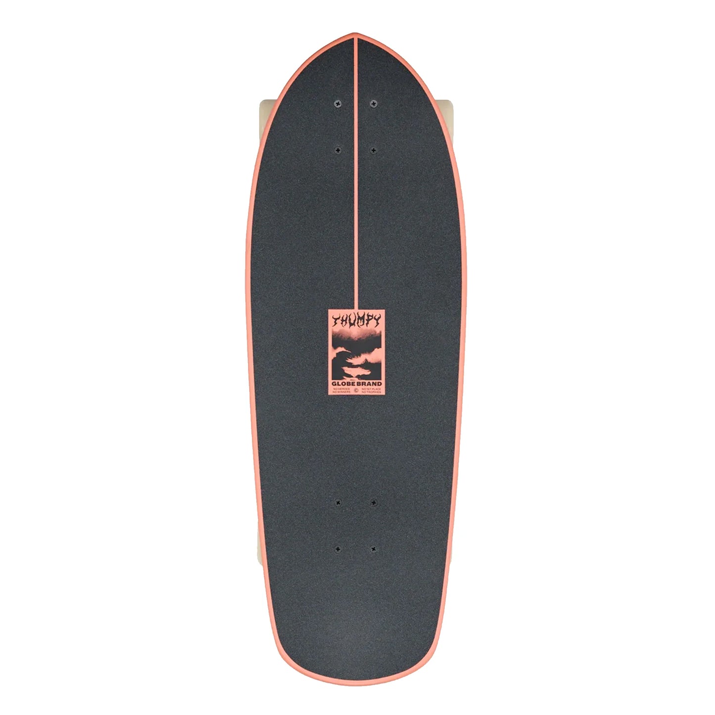 GLOBE Thumpy 30" Complete Surfskate Skateboard - Storm Cats