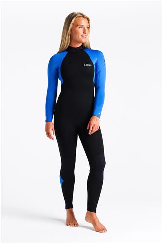 C-Skins Surflite 4/3 Womens Gbs Back Zip Steamer