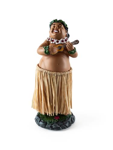 Devoted Hawaiian Hula Dashboard Boy