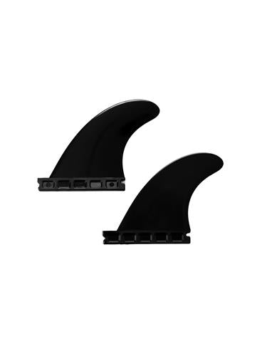 Devoted Sidebite Fin Set Nylon Single Tab Black