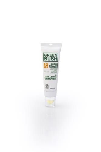Greenbush Greenbush 2 In 1 Sunscreen - Spf 50 - & Nourishing Lip Balm