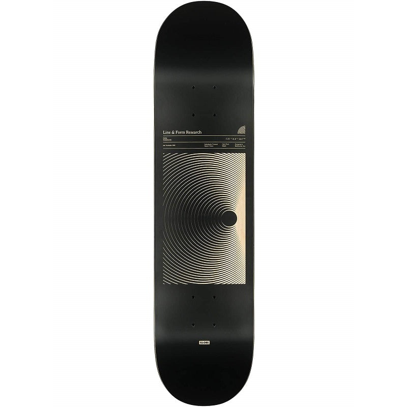 GLOBE G1 Lineform Deck 7.75 - Black #10025410-BLK - Skateboard Deck only