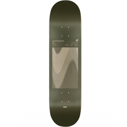 GLOBE G1 Lineform Deck 8.0 - Olive #10025410-BLK - Skateboard Deck only