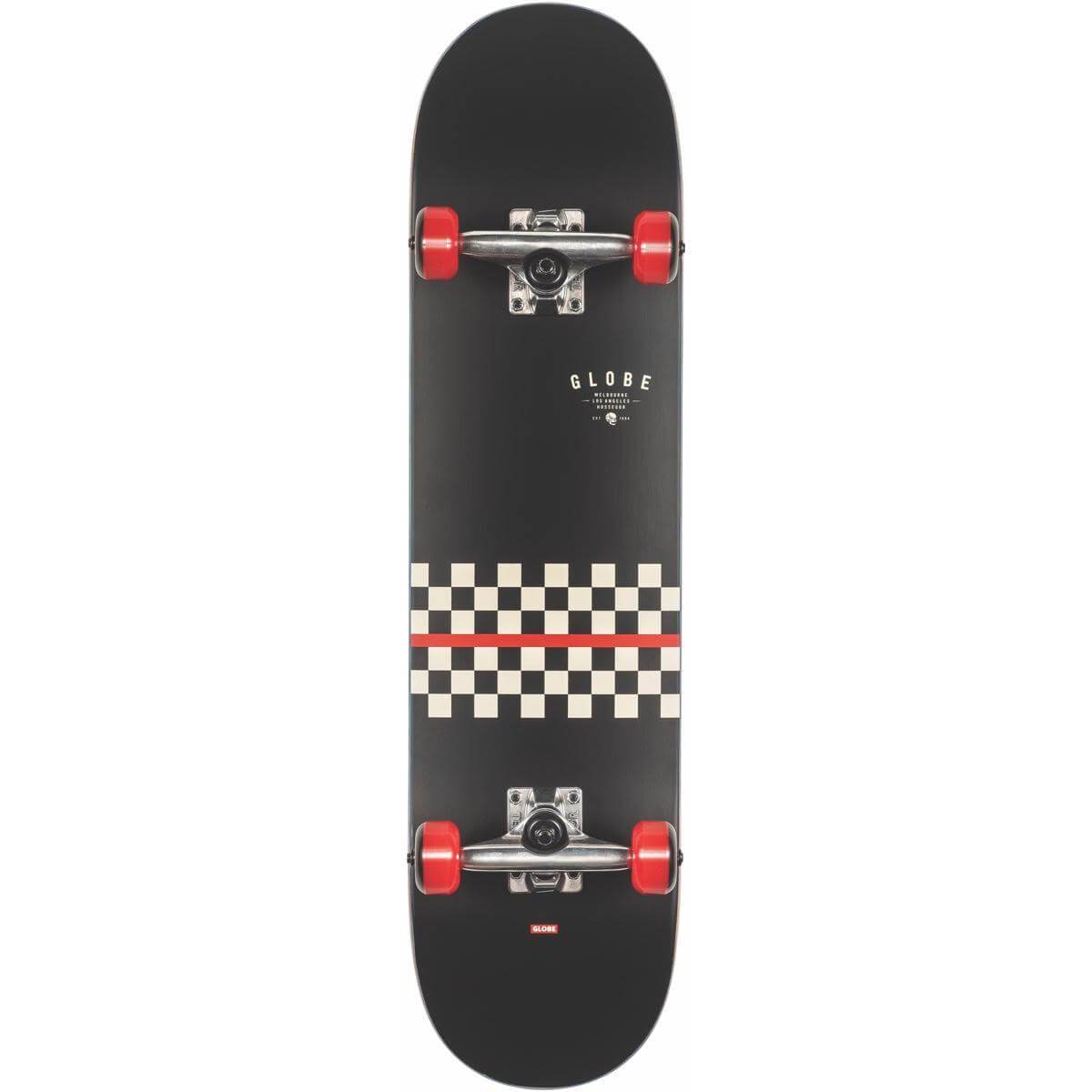 GLOBE G1 Full On 7.75" Redline 10525205 - REDLINE - complete Skateboard