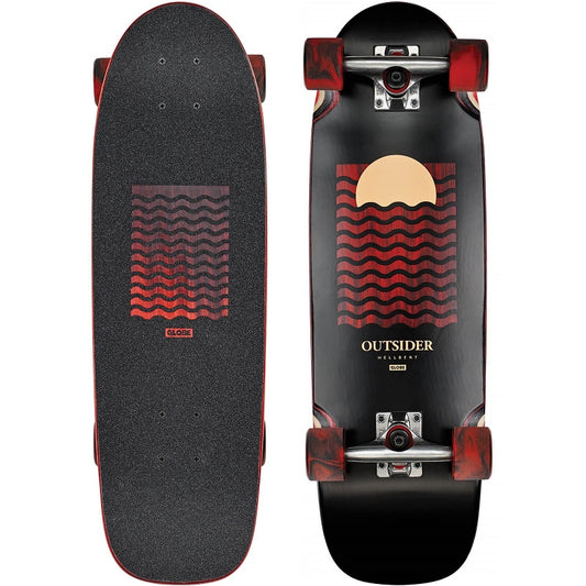 GLOBE Outsider 27" - Hellbent/Red #10525320-HELLRED - complete cruiser