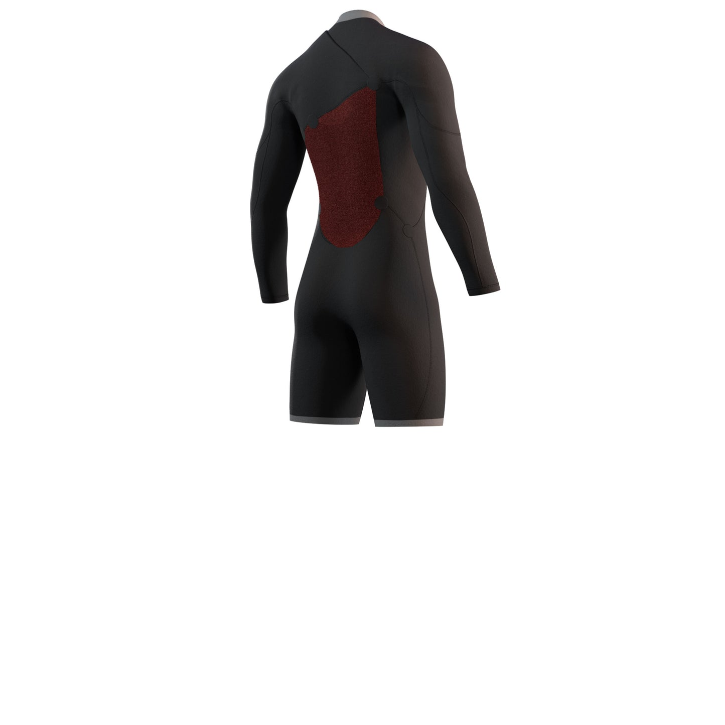 Mystic The One Longarm Shorty 3/2 Zipfree | Dark Grey