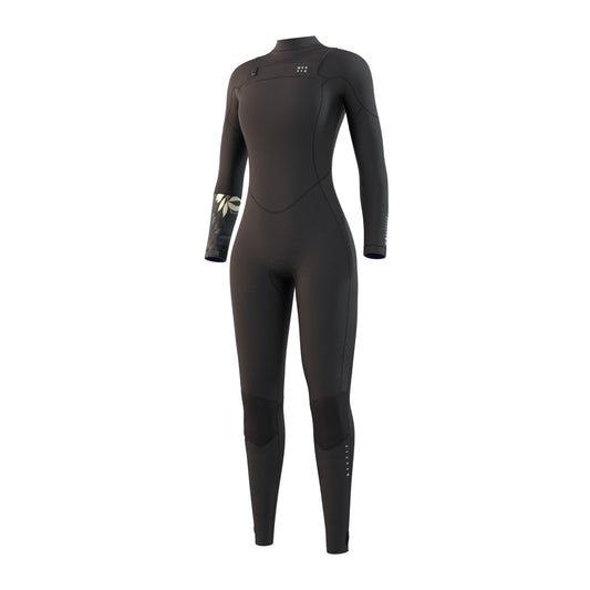 Mystic Dazzled Fullsuit 5/3mm Double Fzip Women - Black