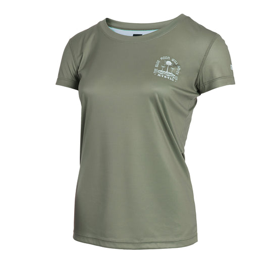 Mystic Ignite SS Quickdry Women | Olive Green