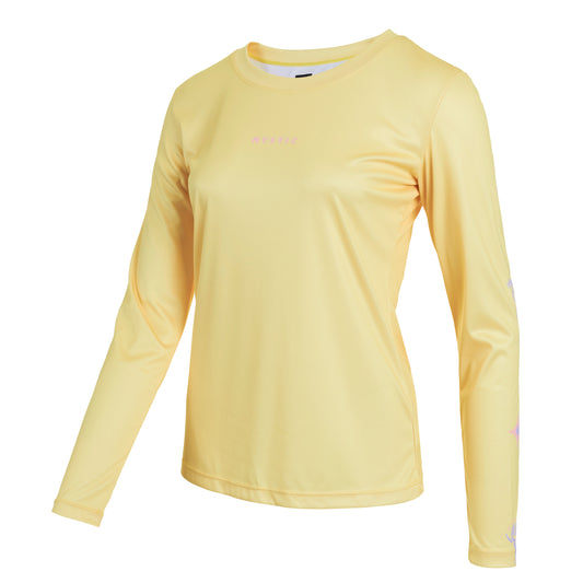 Mystic Paradise LS Quickdry Women | Pastel Yellow