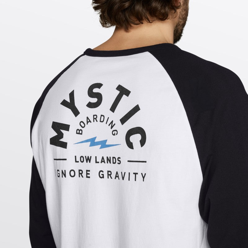 Mystic Lowe LS Tee - Black / White