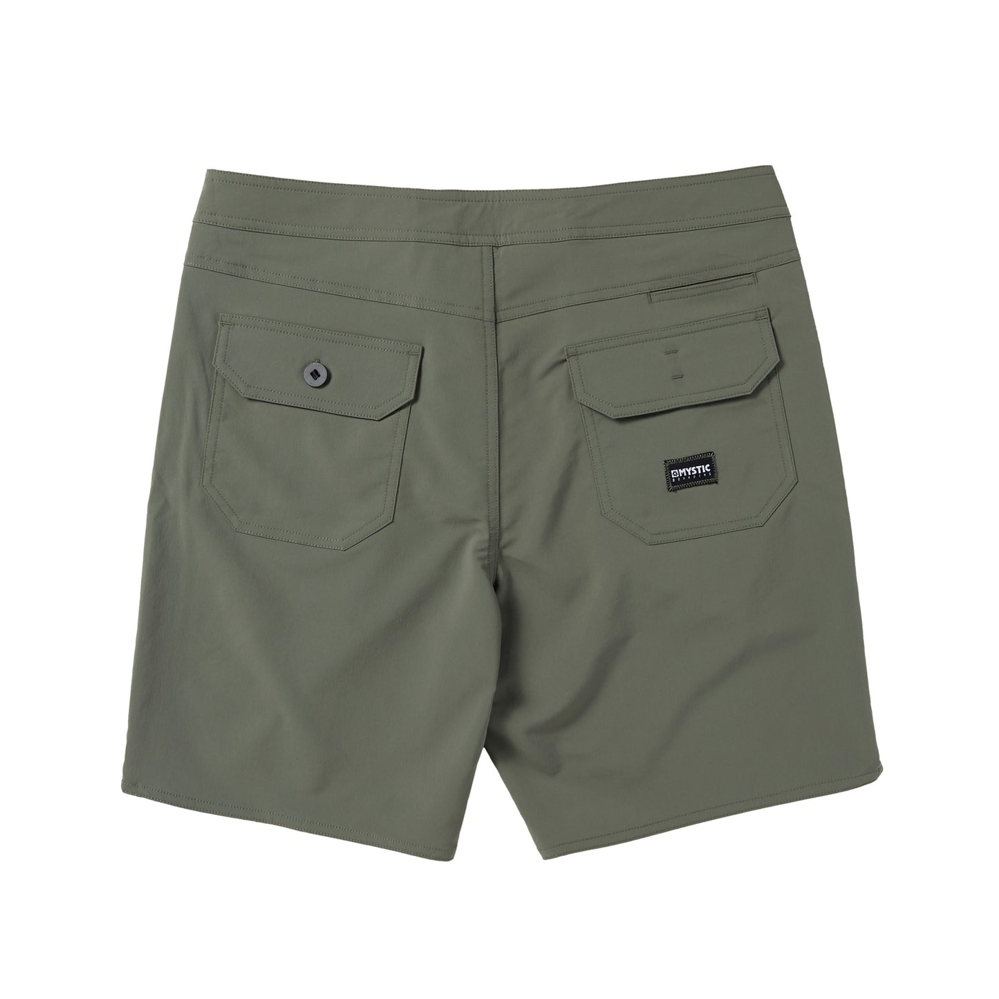Mystic Trail Hybrid Boardshort | Moss